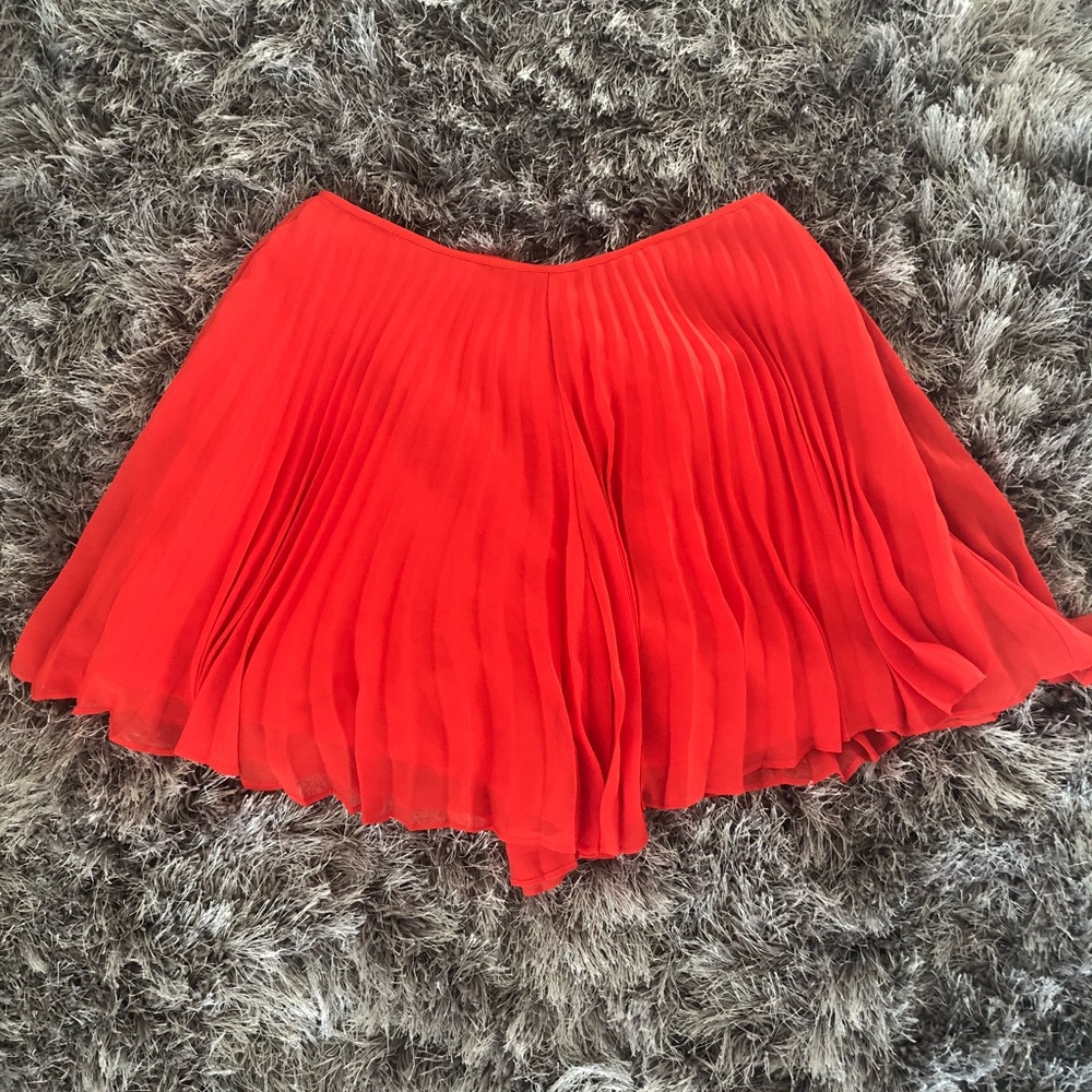 Flared shorts